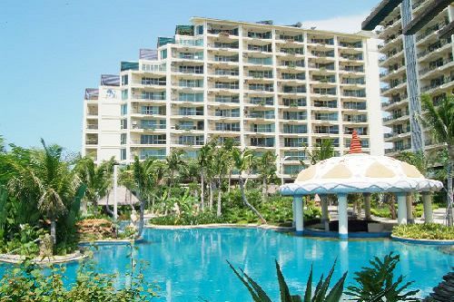 Meteyo Seaview Resort Hotel Sanya Bagian luar foto